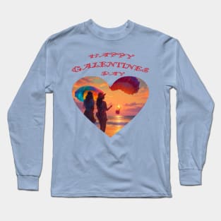 Happy Galentines day Long Sleeve T-Shirt